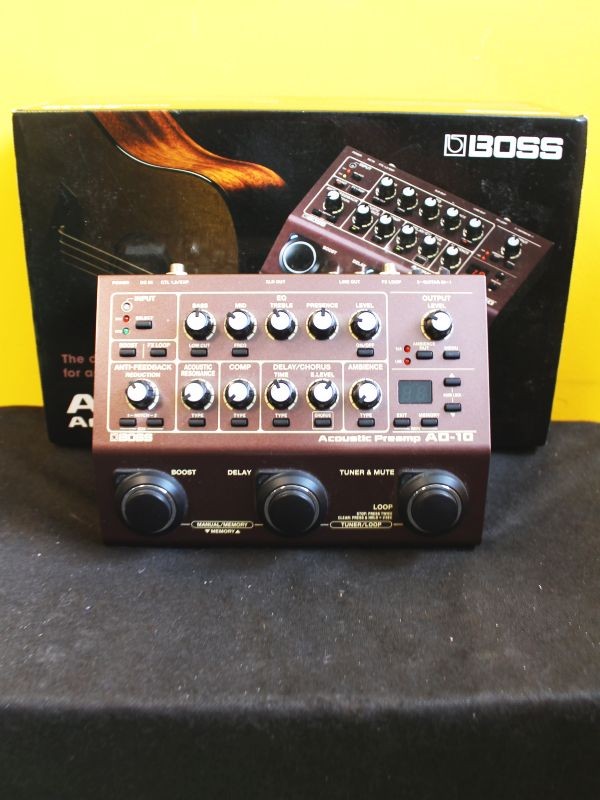 Boss AD-10 Acoustic Preamp & Effects Processor